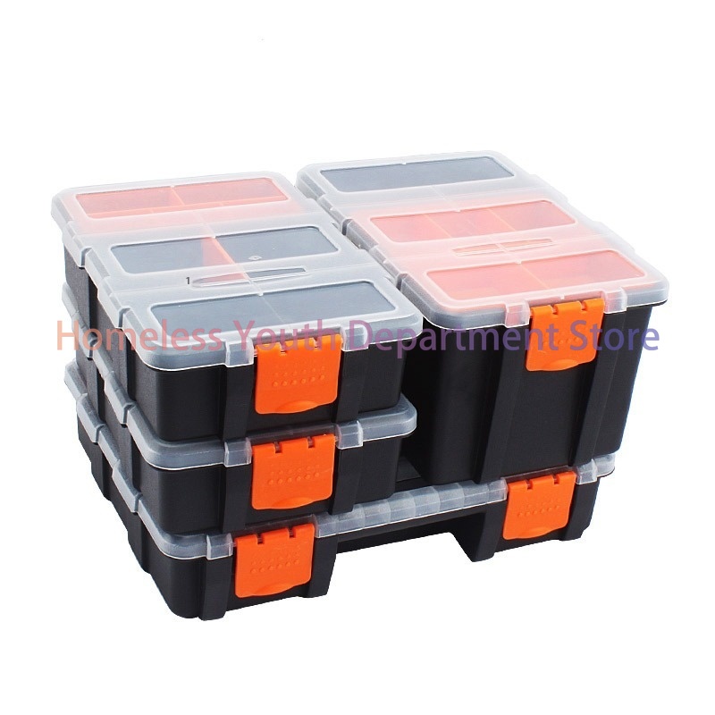Electronics Repair Garage - กล่องเก็บของ กล่องจัดเก็บชิ้นส่วนอิเล็กทรอนิกส์ กล่องเก็บสกรู กล่องแบ่งช่องเก็บอะไหล่ กล่องเก็บเครื่องมือซ่อมแซมในโรงรถ กล่องอเนกประสงค์สำหรับจัดเก็บอุปกรณ์ฮาร์ดแวร์