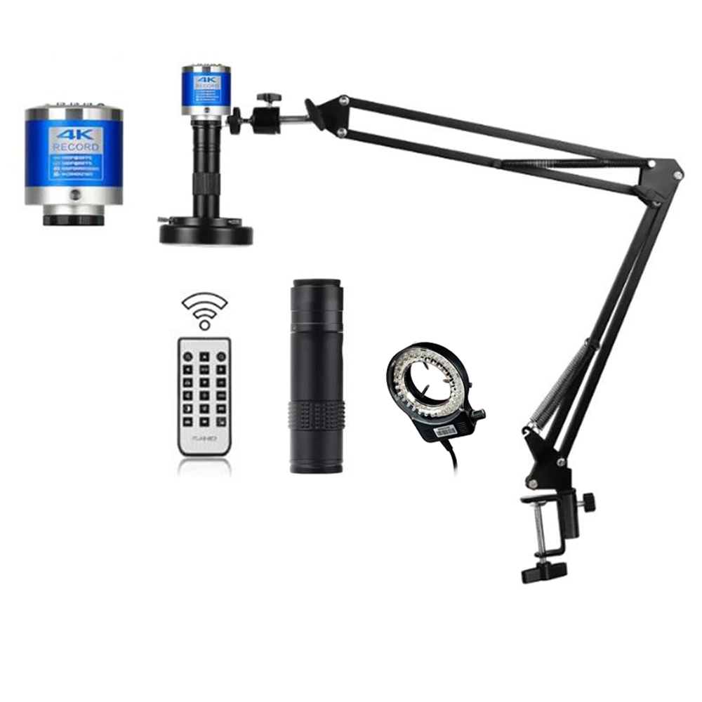 Electronic Repairing - กล้องจุลทรรศน์ดิจิตอล 4K สำหรับอุปกรณ์อิเล็กทรอนิกส์ กล้อง 48MP แบบ