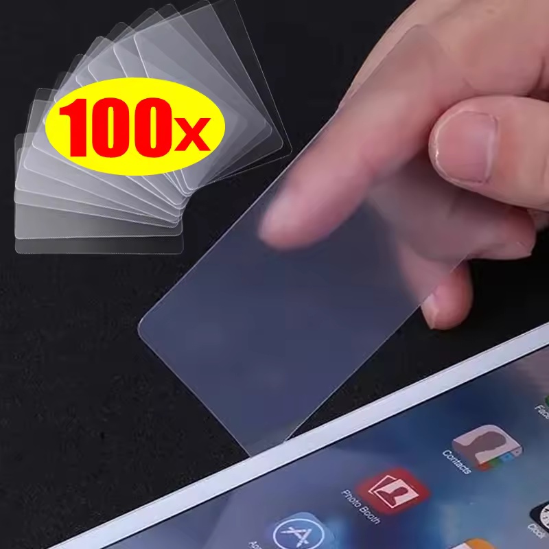 Electronics Repair Manual - ชุดเครื่องมือแงะหน้าจอโทรศัพท์ 1-100 ชิ้น แบบใสและแบบด้าน สำหรับเปิดหน้าจอ LCD