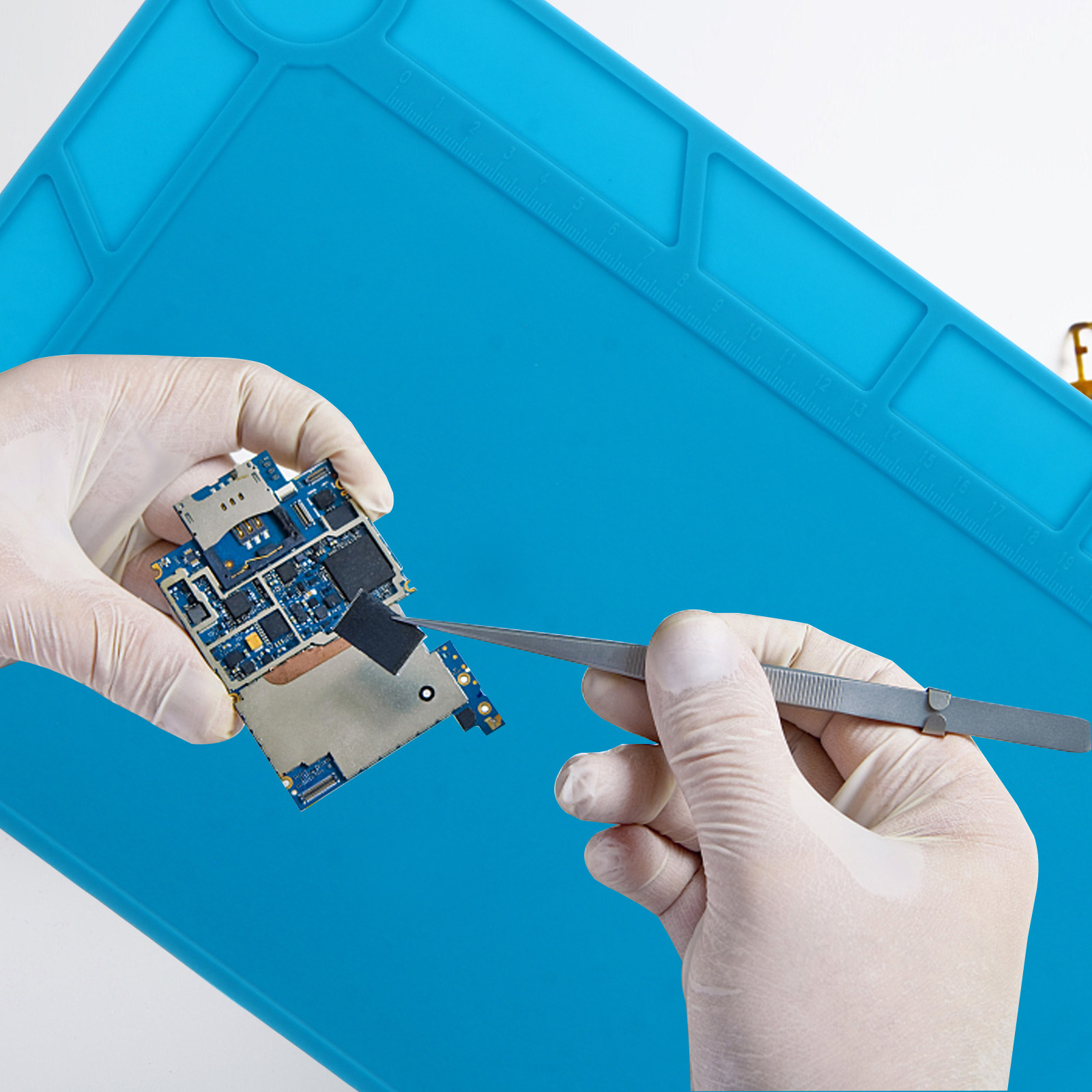 แผ่นรองซิลิโคนทนความร้อนสำหรับ - Electronic Repairing บทวิจารณ์และราคา