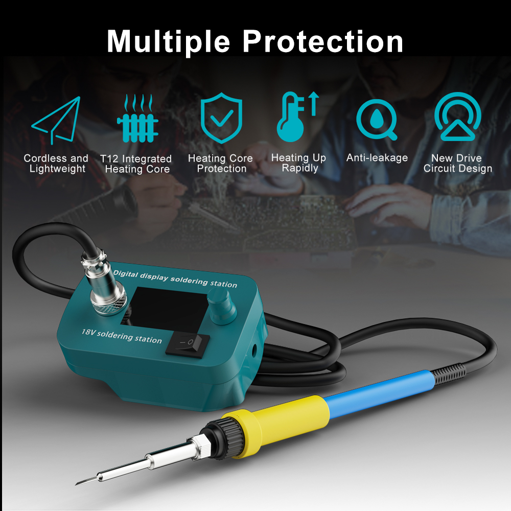 หัวแร้งบัดกรีไร้สายสำหรับ Maki - Electronics Repair Milwaukee บทวิจารณ์และราคา