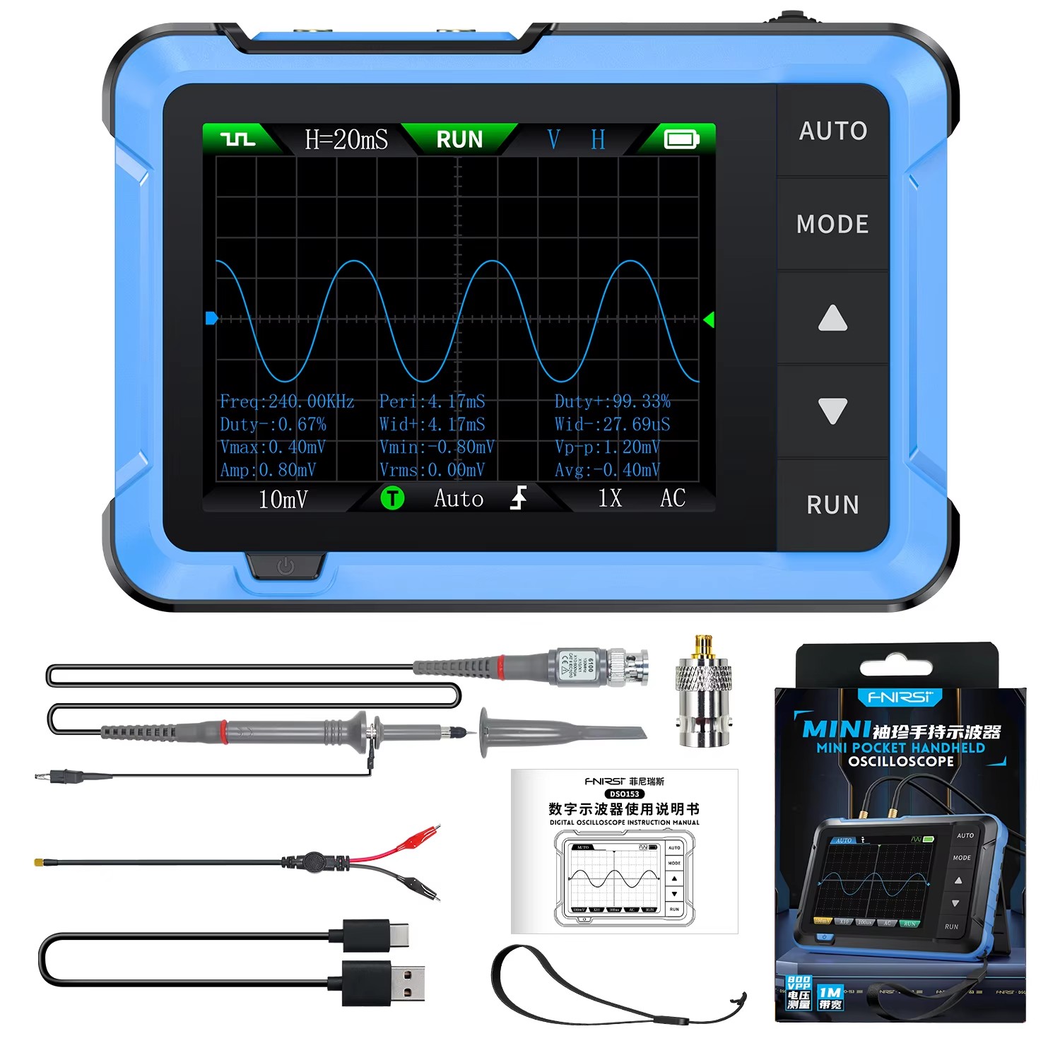 สำหรับ DSO510 มินิออสซิลโลสโคป - Electronic Repairing บทวิจารณ์และราคา
