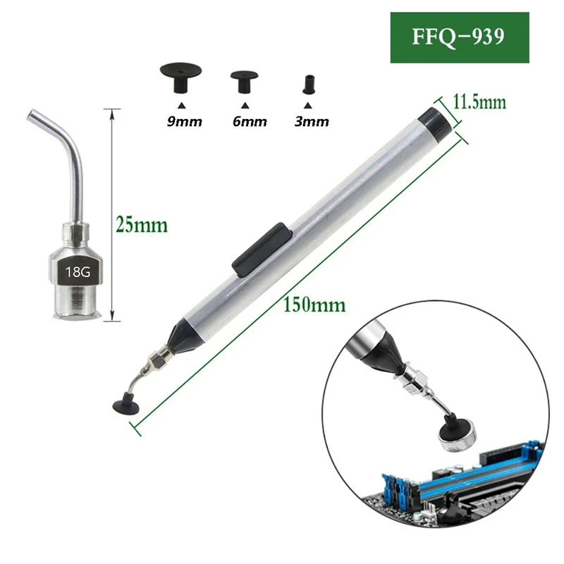 ชุดปากกาดูดสูญญากาศแบบแมนนวล 3 - Electronics Repair Manual บทวิจารณ์และราคา