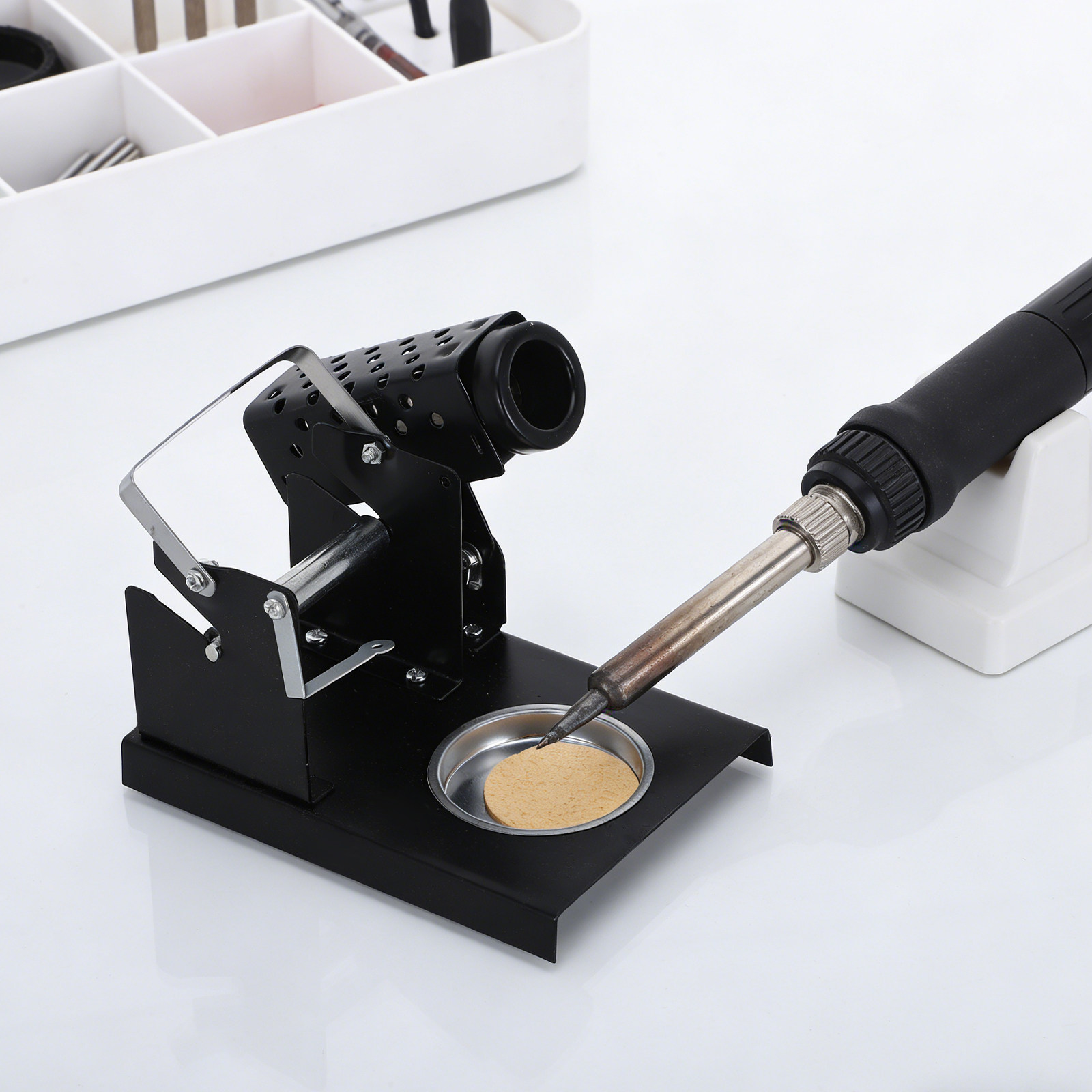 แท่นวางหัวแร้งโลหะ ขนาดกะทัดรั - Electronics Repair Tool บทวิจารณ์และราคา