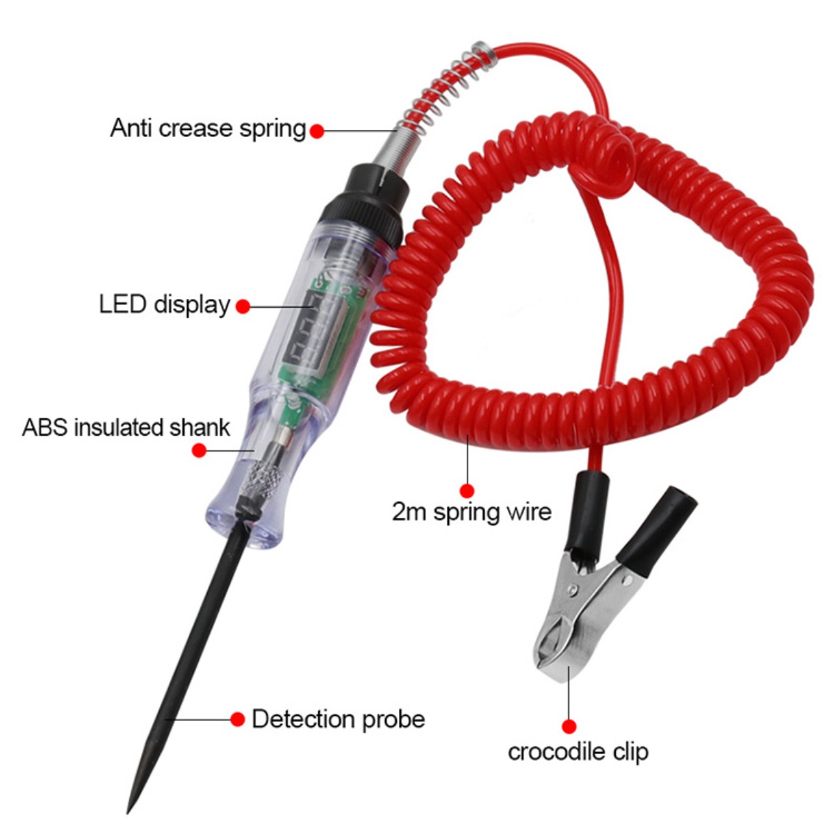 เครื่องทดสอบวงจรไฟรถยนต์ รถบรร - Electronics Repair Tool บทวิจารณ์และราคา
