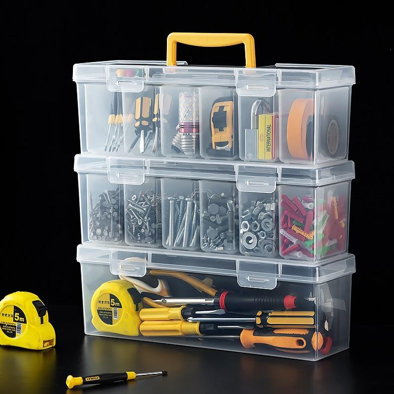 กล่องเก็บของใส 7 ชิ้น ชุดกล่อง - Electronics Repair Garage บทวิจารณ์และราคา
